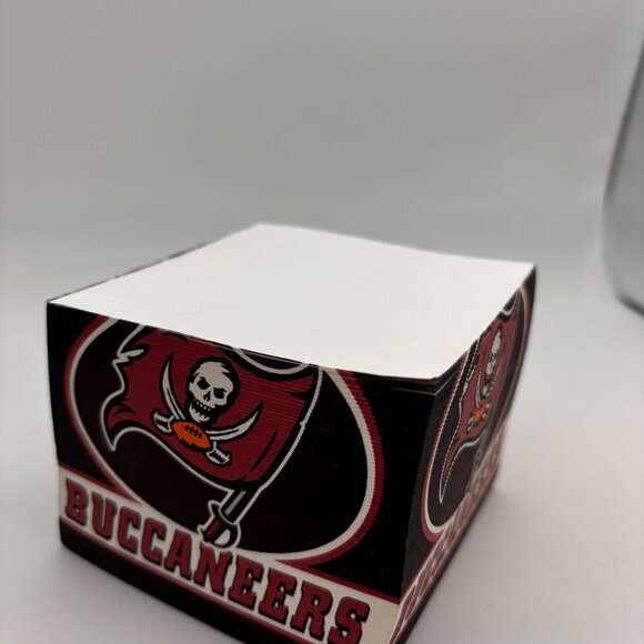 Vintage Tampa Bay Buccaneers Football Flag Logo Note Block Sticky Notes - Picture 11 of 16